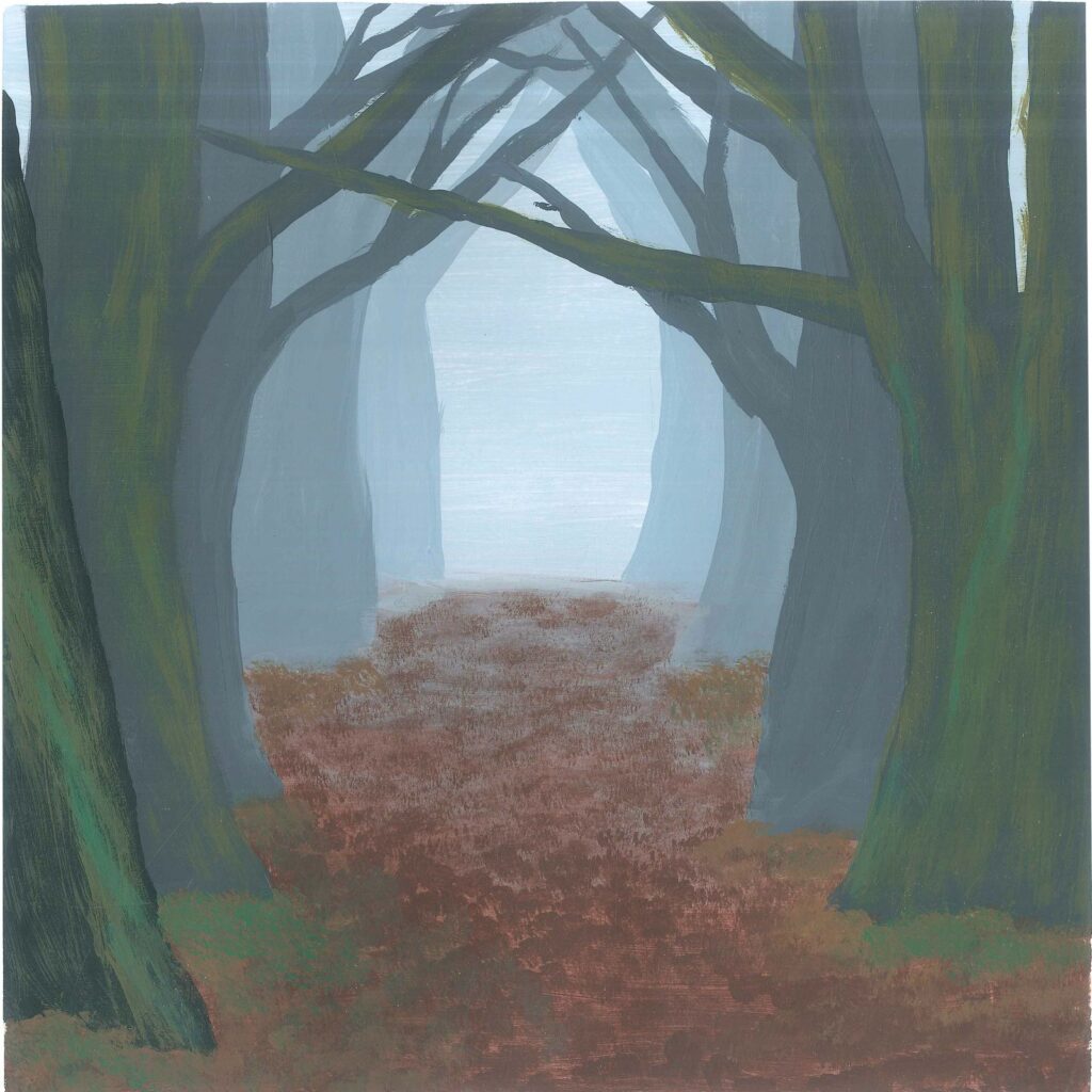 Dawn Chorus in Misty Morning